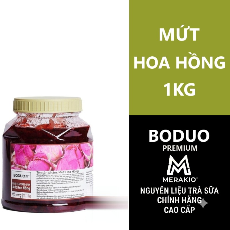 Mứt Boduo Hoa Hồng 1kg